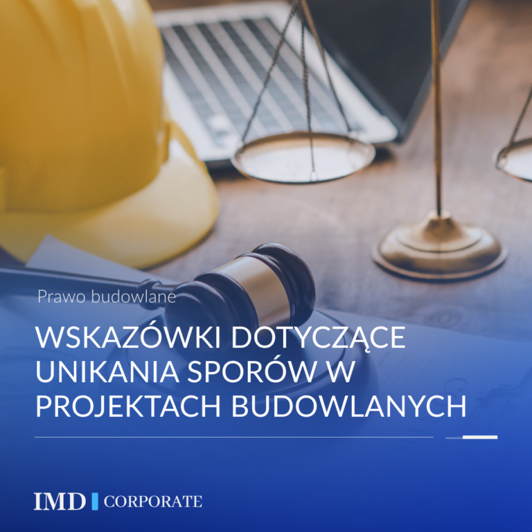 Wskazówki dotyczące unikania sporów w projektach budowlanych